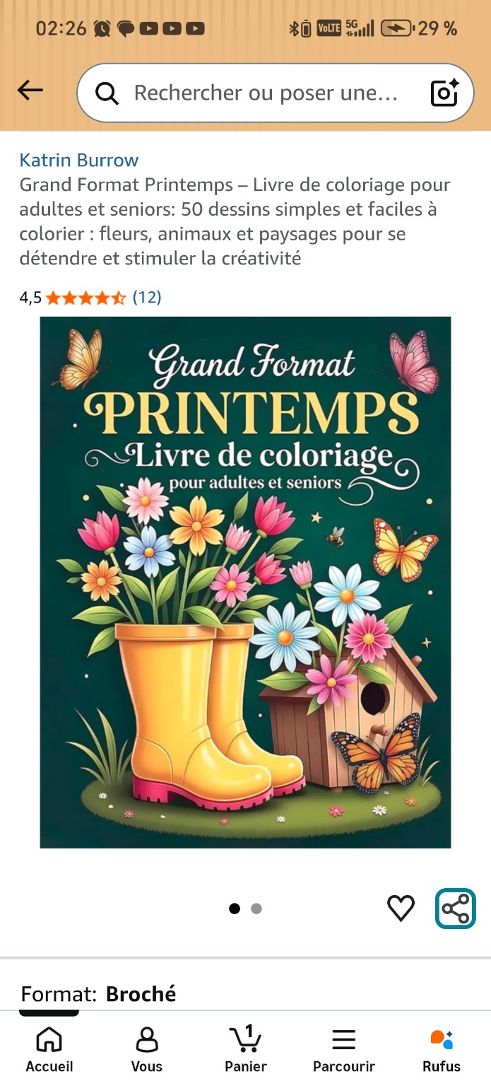 Couverture de Grand Format Printemps